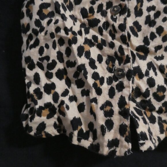 OLD NAVY | 18-24 months | Leopard Print Button-Up Short Sleeve Dress | NWOT - Picture 8 of 15